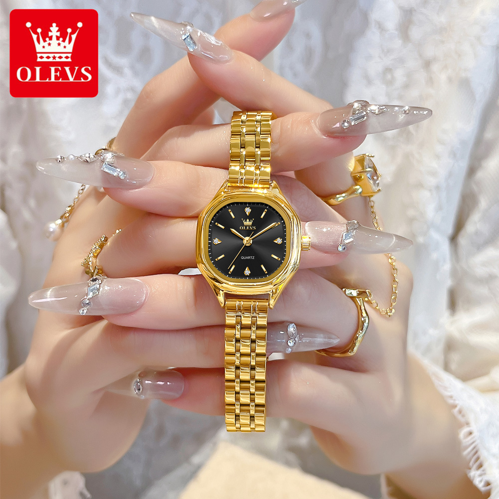 Ladies Fashion Watch - OLEVS 5888 Orologi da donna Oro