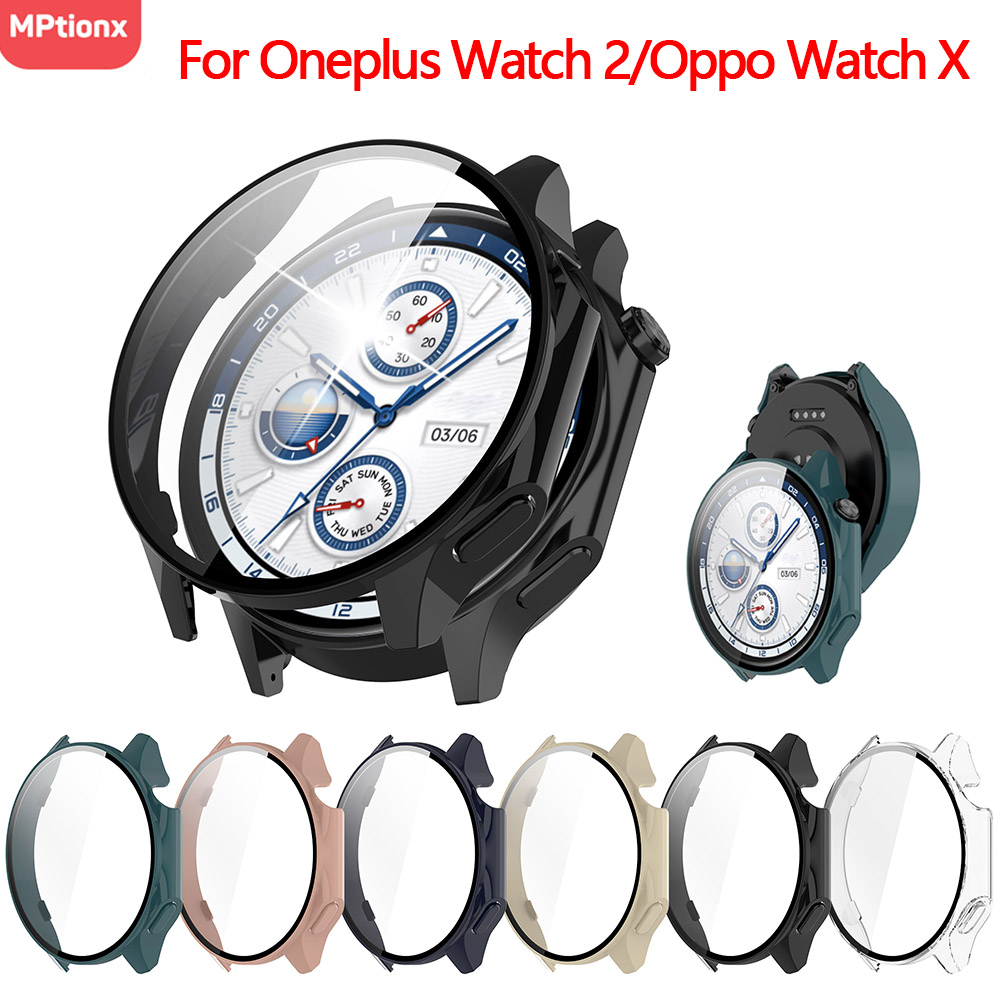 Smartwatch Oppo Watch - Custodia per PC + vetro per