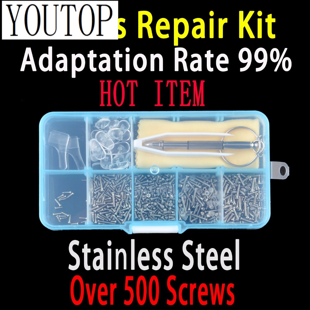Watch Tool Repair Kit - 500 Kit di riparazione per occhiali