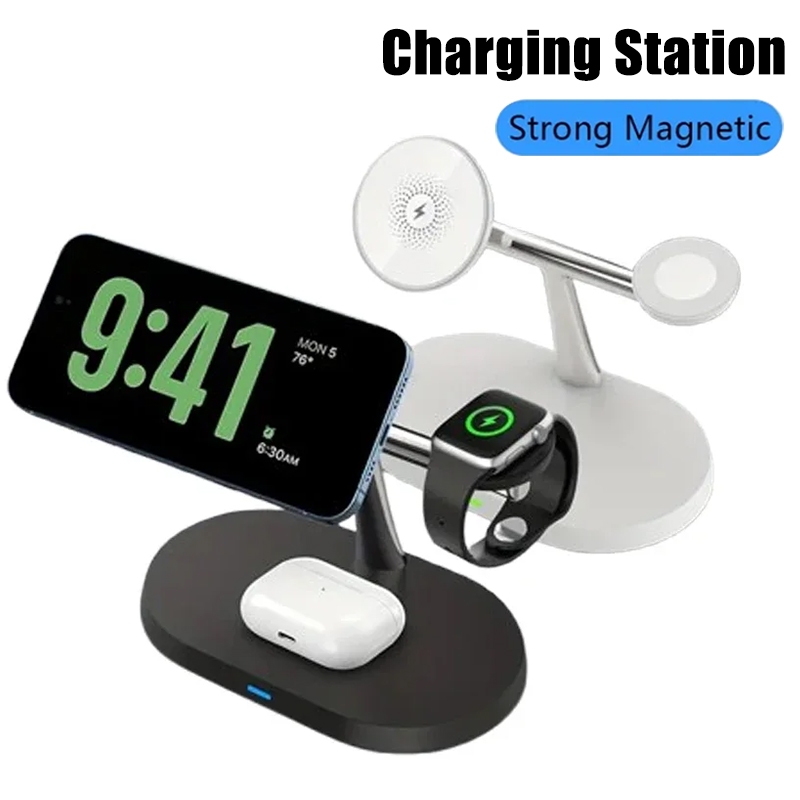 Smartwatch Watches Compatible With Iphone - Caricatore Wireless Magnetico 3 in 1