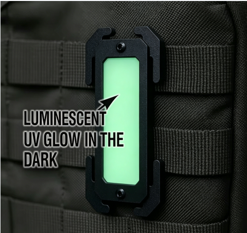 Tritium Gas Tube - Etichetta Tattica Luminosa al Buio con