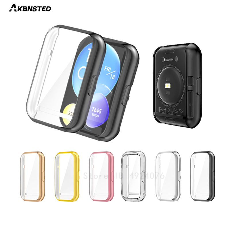 Huawei Smartwatch Watch Fit - Cover Protettiva Integrale in TPU per