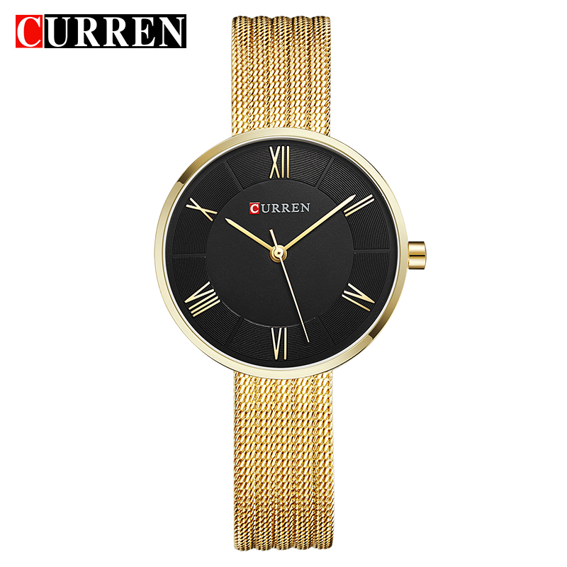 Mesh Stainless Strap - CURREN 9020 Orologio al Quarzo con