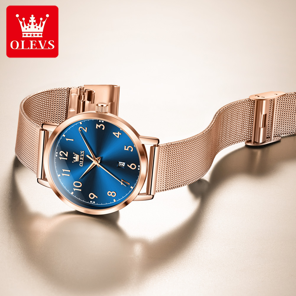 OLEVS 5653 Orologi da donna El - Mesh Stainless Strap recensione e prezzo