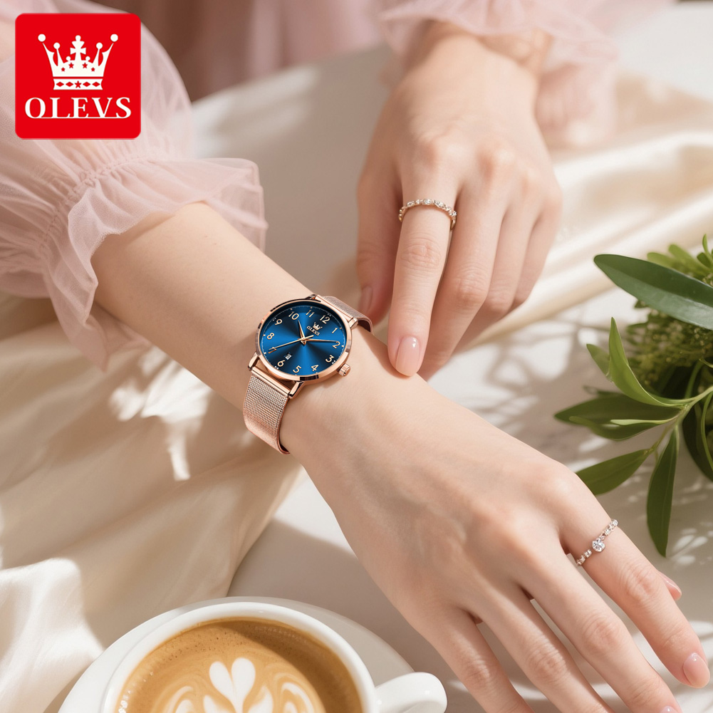 OLEVS 5653 Orologi da donna El - Mesh Stainless Strap recensione e prezzo