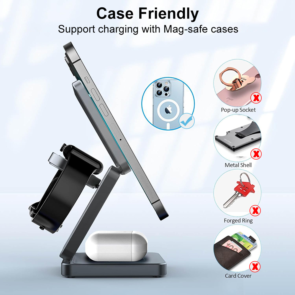 Caricabatterie wireless Stazio - Smartwatch Watches Compatible With Iphone recensione e prezzo