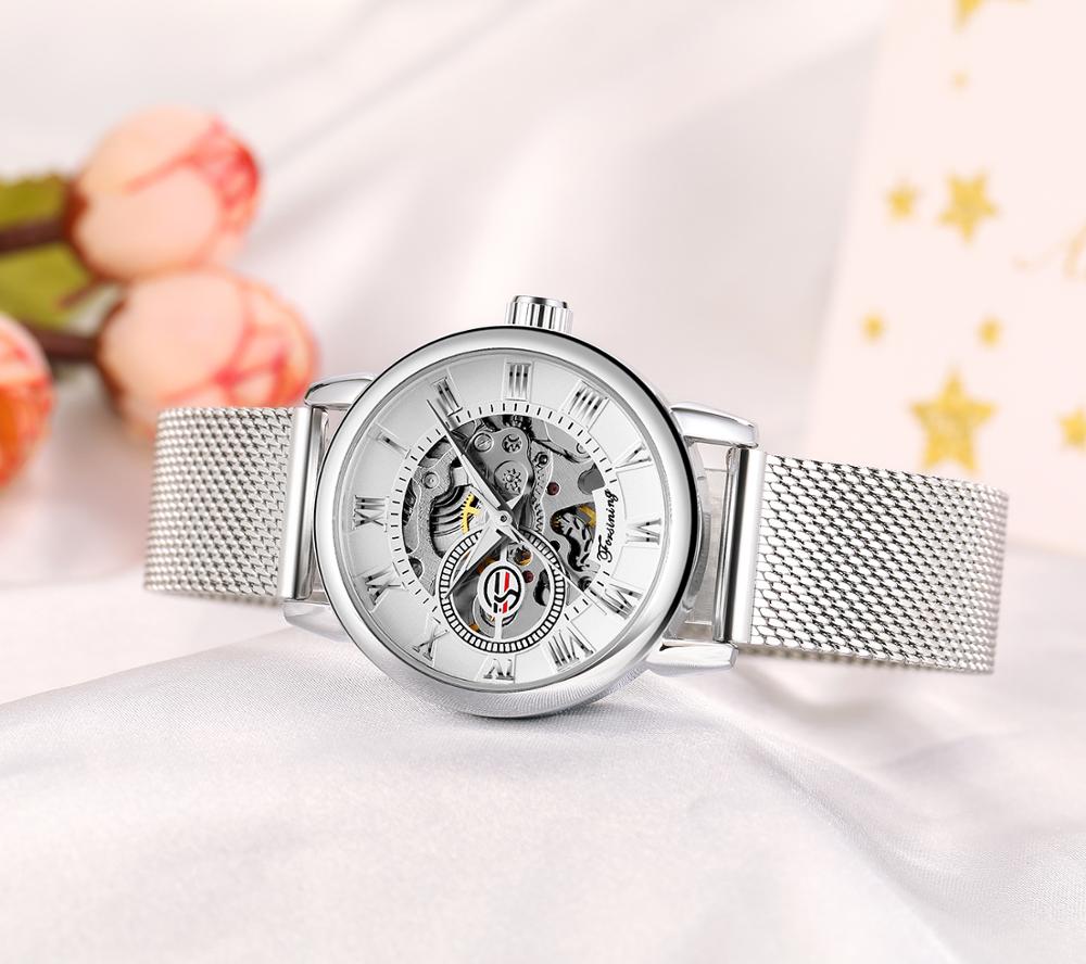 Reloj Mujer FORSINING Orologio - Mesh Stainless Strap recensione e prezzo