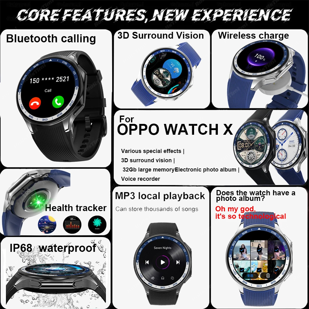 1.43 AMOLED Astuto Della Vigil - Smartwatch Oppo Watch recensione e prezzo