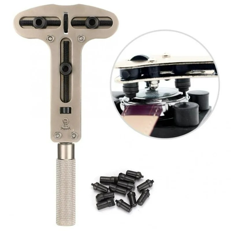 Apri cassa posteriore orologio - Watch Tool Repair Kit recensione e prezzo