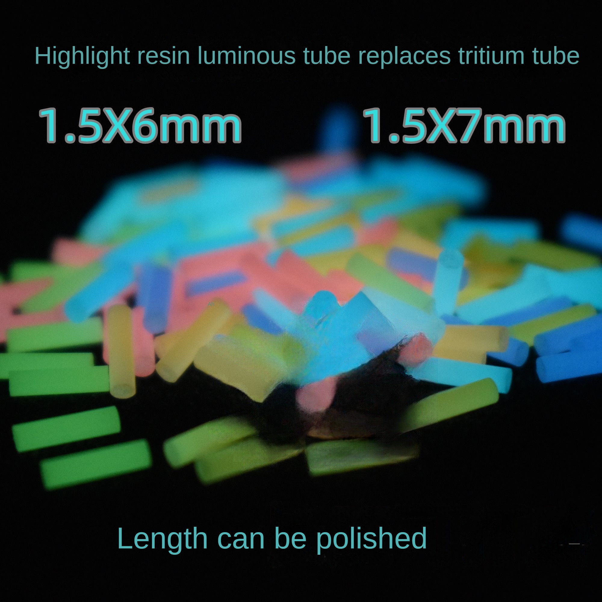 Non trizio 1.5x6mm 1.5x7mm tub - Tritium Gas Tube recensione e prezzo
