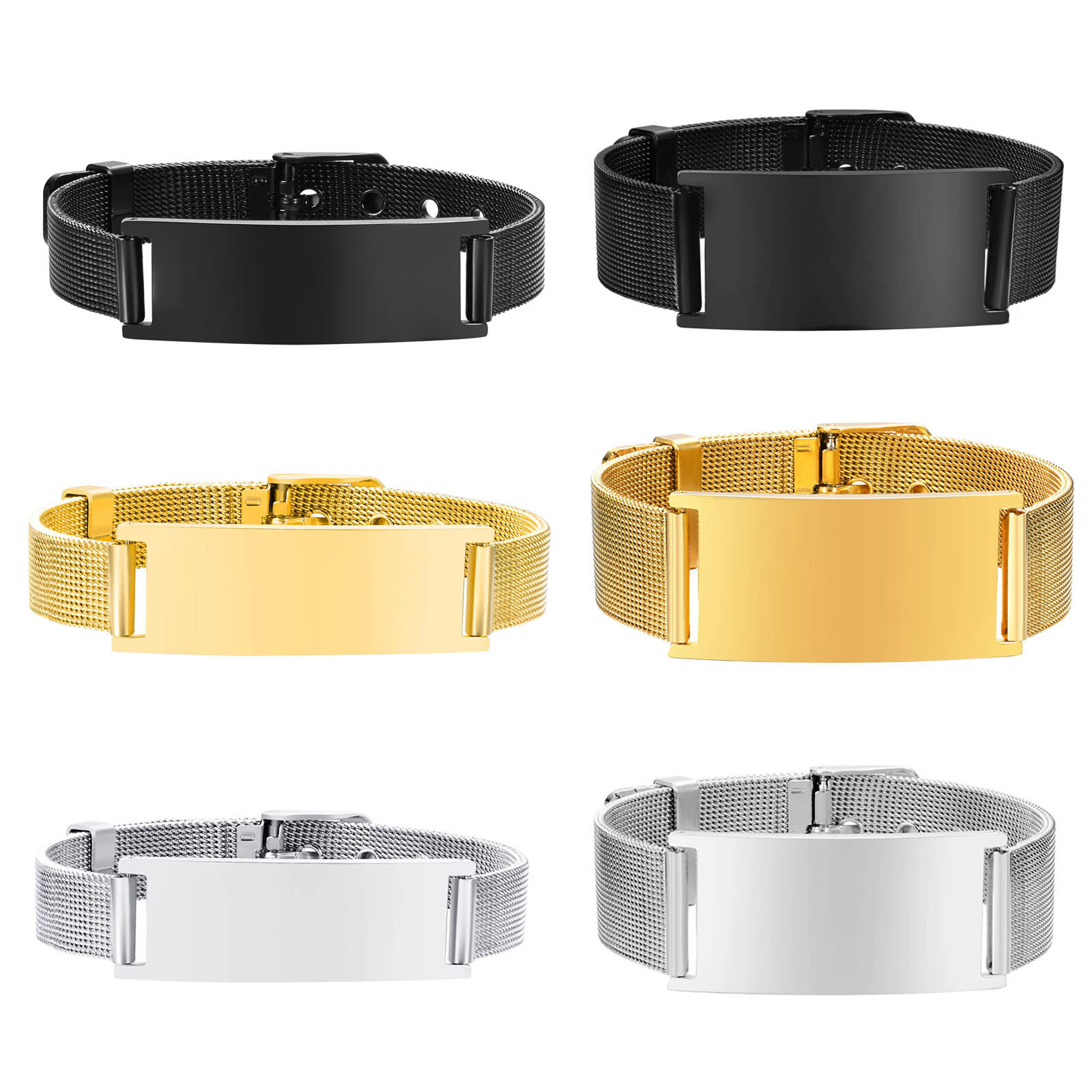 Bracciale ID personalizzato pe - Mesh Stainless Strap recensione e prezzo