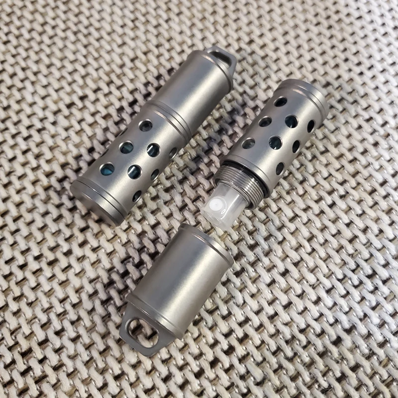 EDC lega di titanio Paracord c - Tritium Gas Tube recensione e prezzo