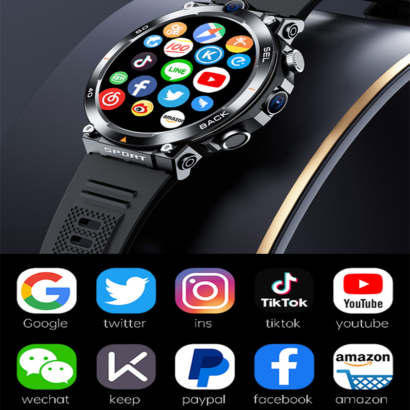 Nuovo Google Play Scheda SIM d - Smartwatch Rugged Watches For Men recensione e prezzo