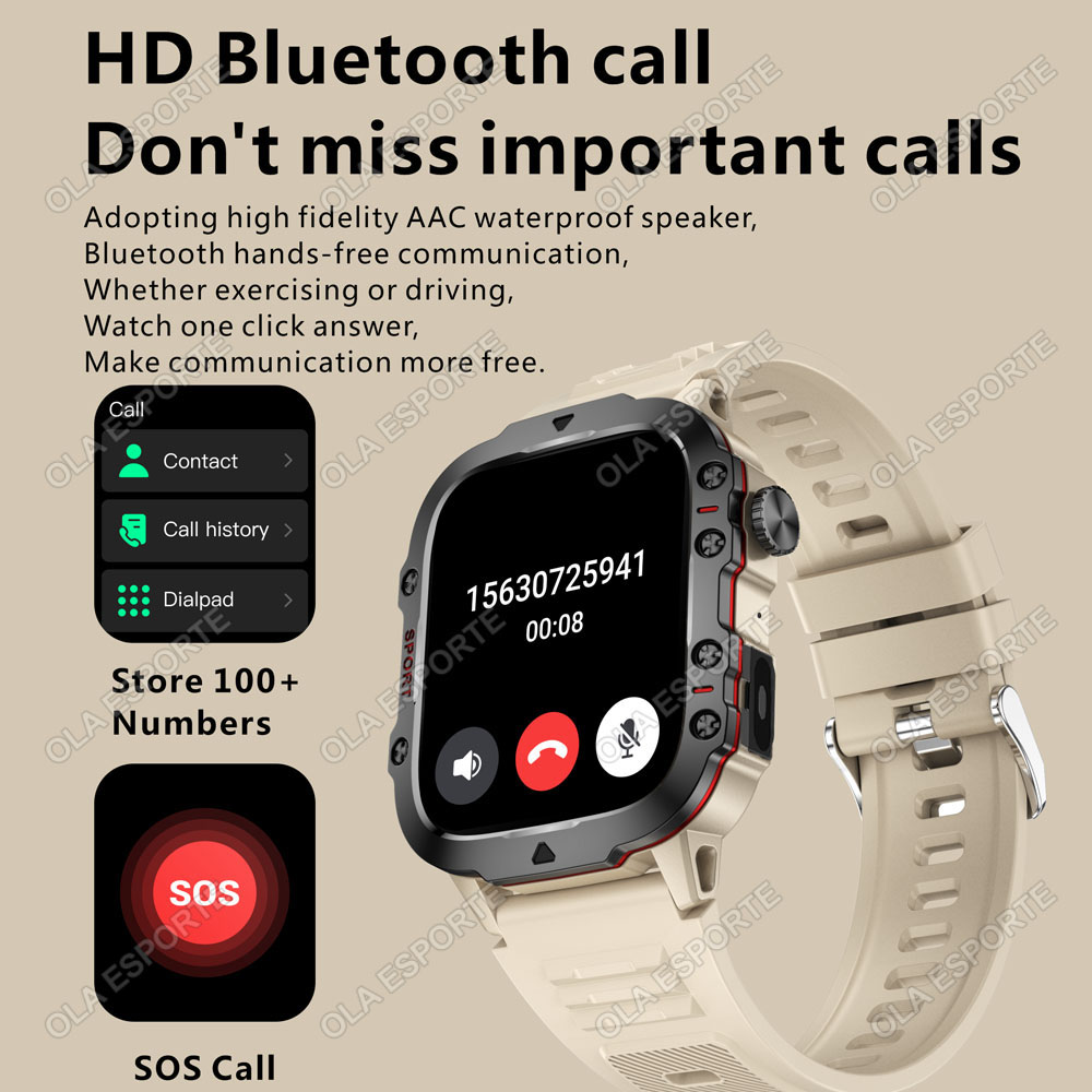 Smartwatch Militare Robusto 20 - Smartwatch Rugged Watches For Men recensione e prezzo