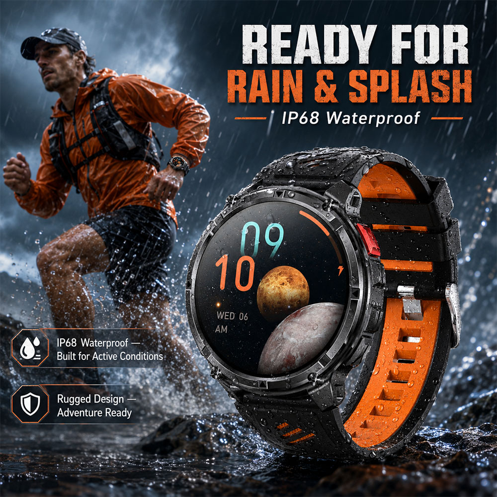 Smartwatch YAOCX AMOLED per Uo - Smartwatch Rugged Watches For Men recensione e prezzo