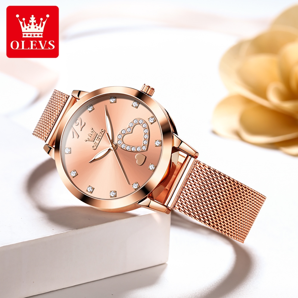 OLEVS 5189 Orologio al Quarzo  - Mesh Stainless Strap recensione e prezzo