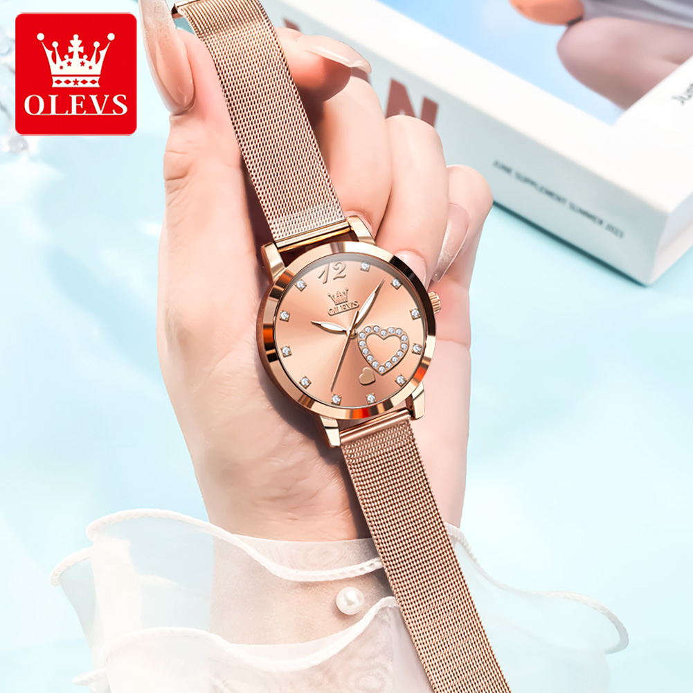 OLEVS 5189 Orologio al Quarzo  - Mesh Stainless Strap recensione e prezzo