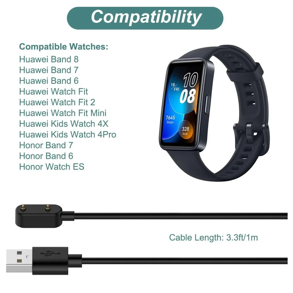 Sostituzione caricabatterie Sm - Huawei Smartwatch Watch Fit recensione e prezzo