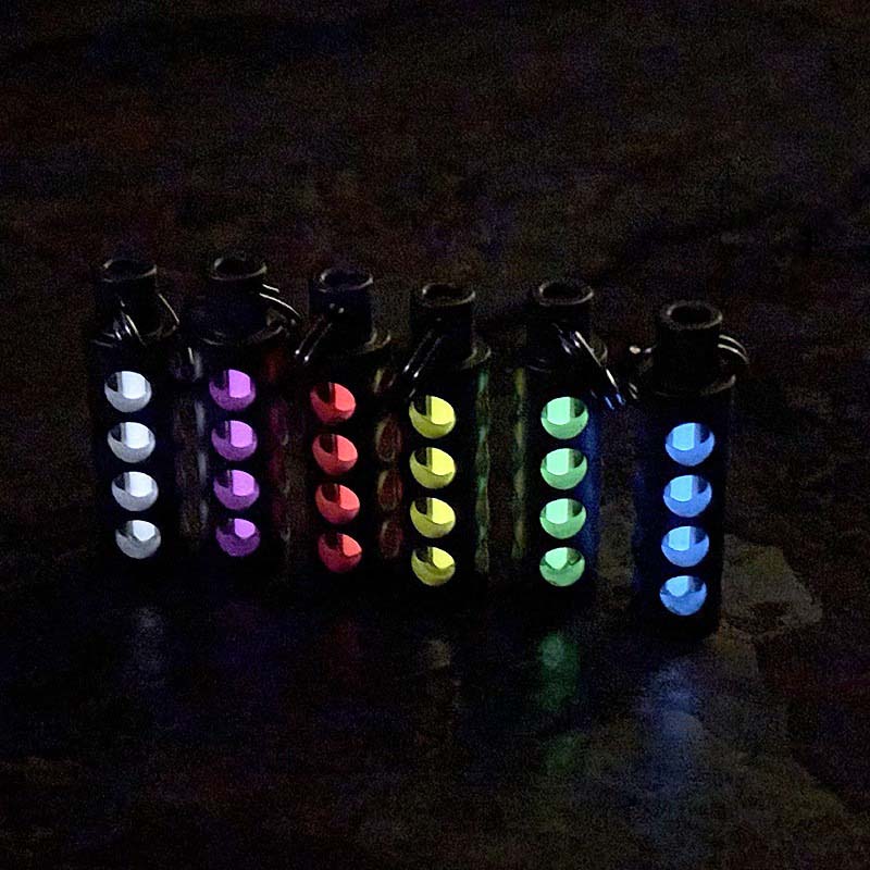 Nuovo Ciondolo Portachiavi in  - Tritium Gas Tube recensione e prezzo
