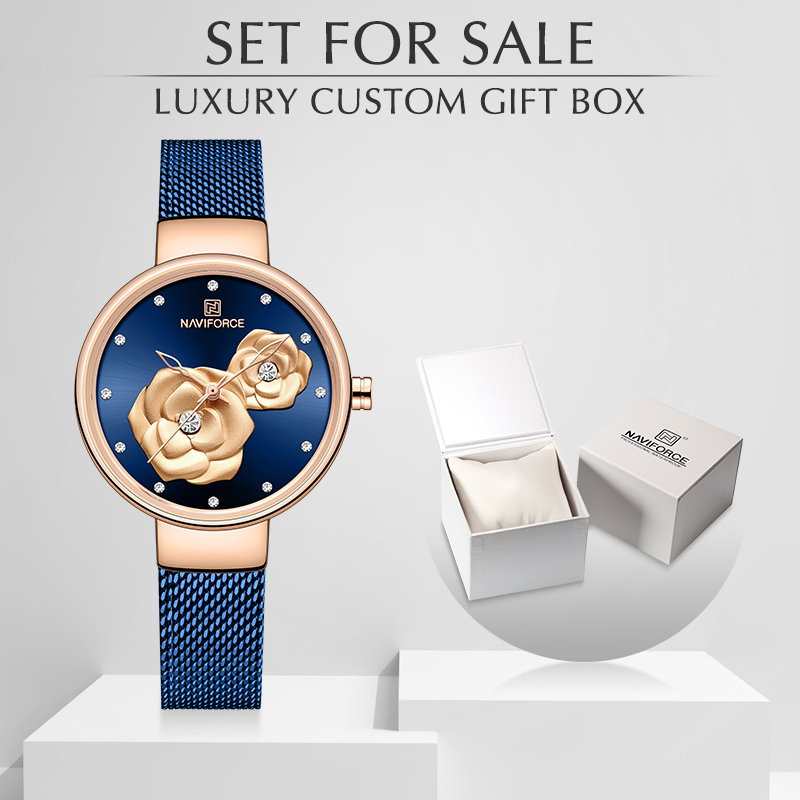 NAVIFORCE Set di orologi da do - Mesh Stainless Strap recensione e prezzo